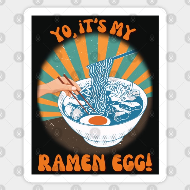 Funny Ramen - Ramen Egg Sticker by SEIKA by FP